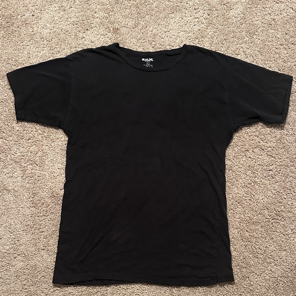 Gildan Black Short Sleeve Men's Tee